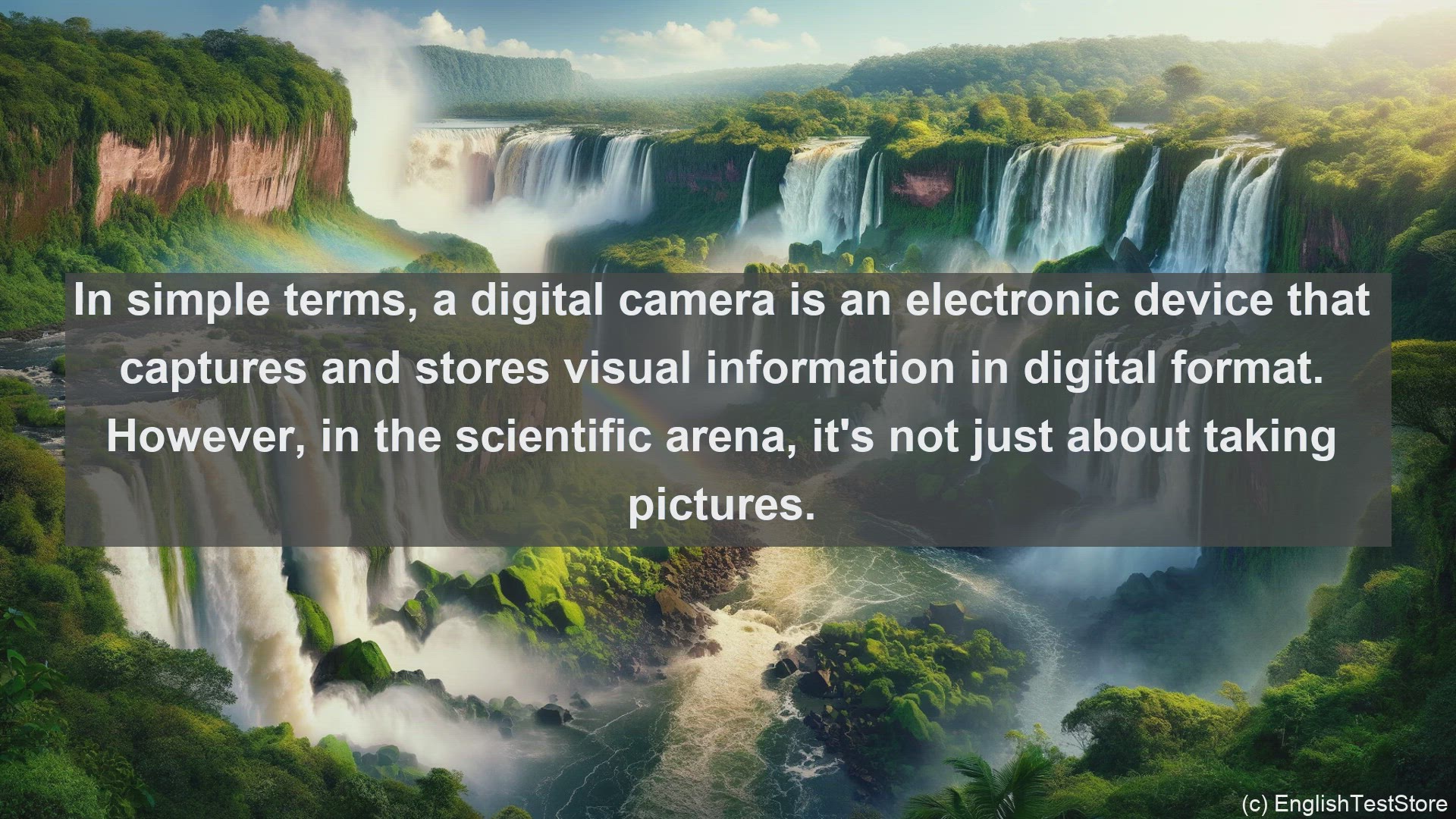 'Video thumbnail for Digital camera in science  definition and examples'