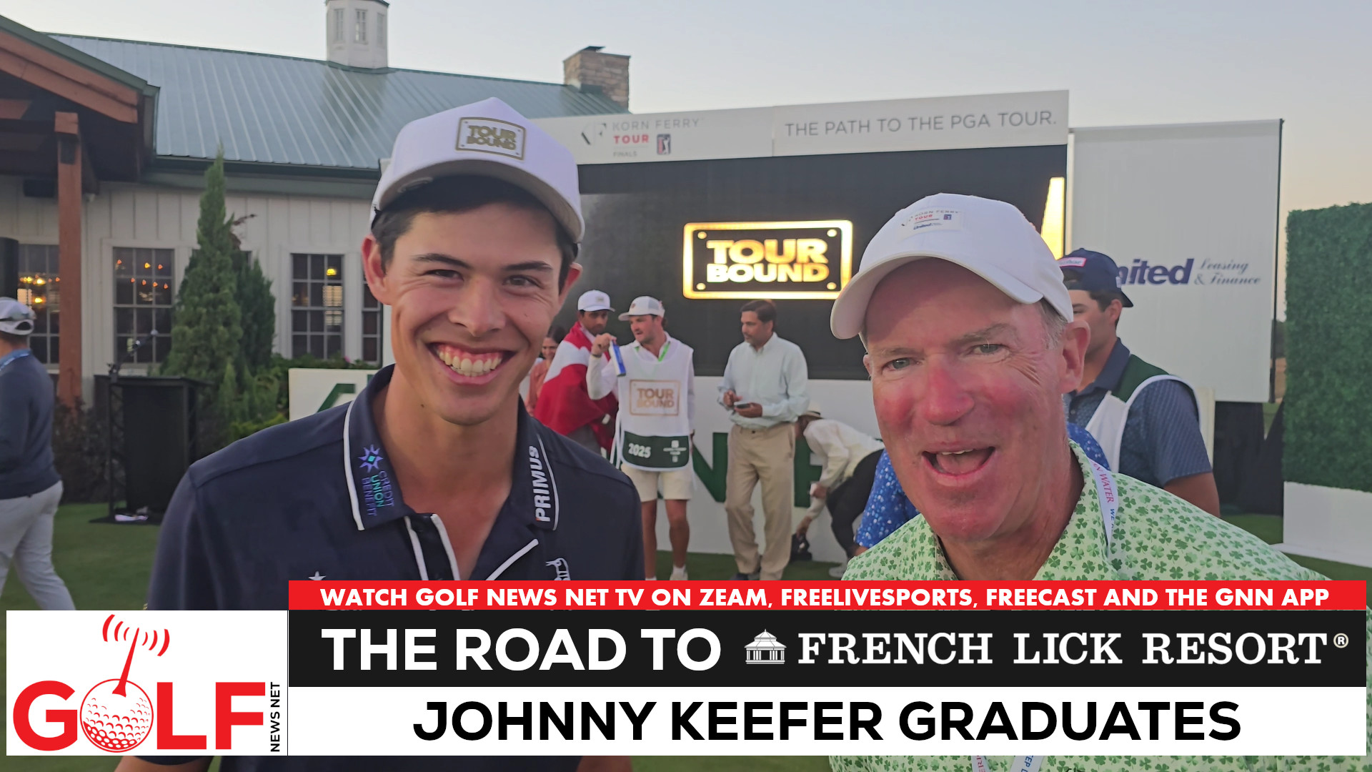 Video thumbnail for Johnny Keefer graduates Korn Ferry Tour
