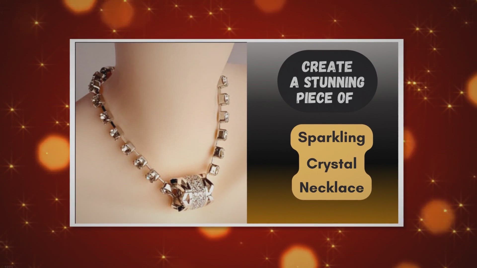 Video thumbnail for Shine Bright: A Complete Guide on Creating Your Own Sparkling Crystal Necklace