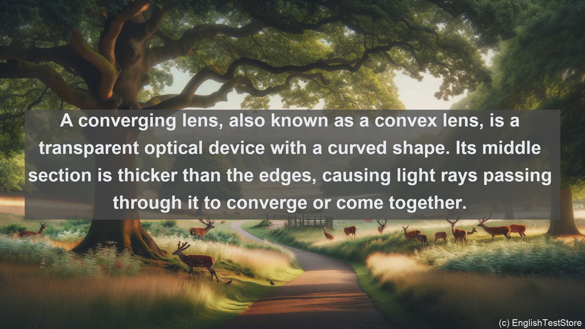 'Video thumbnail for Converging lens in science  definition and examples'