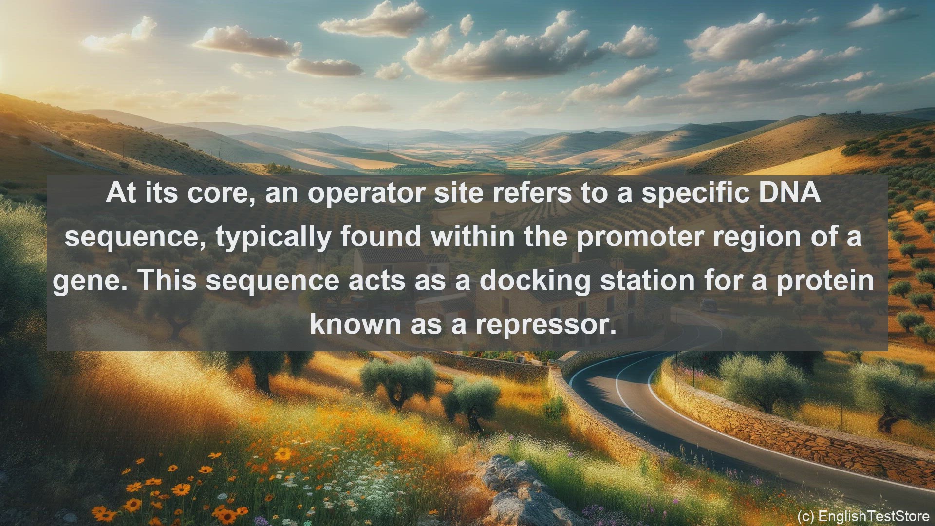 'Video thumbnail for Operator site in science  definition and examples'