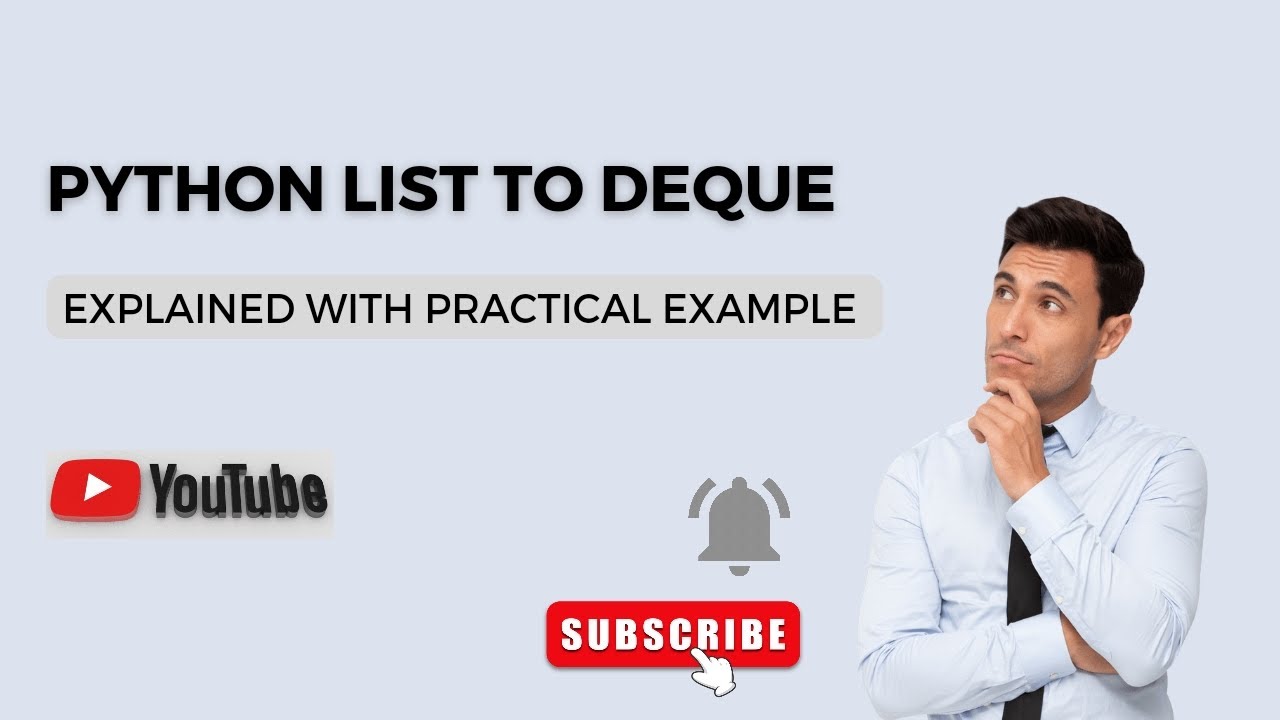 'Video thumbnail for Python List to Deque - Python Tutorial'
