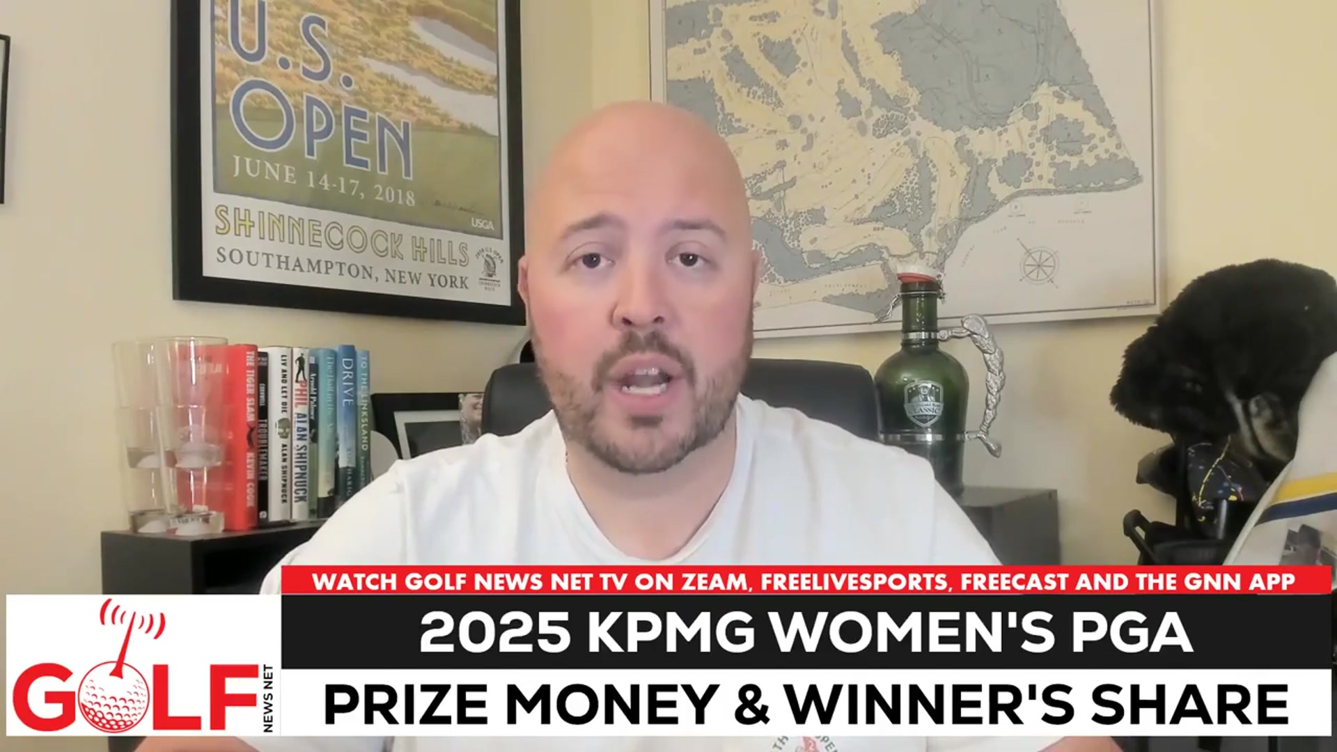 'Video thumbnail for 2025 KPMG Women's PGA purse: A huge check for the LPGA major winner'