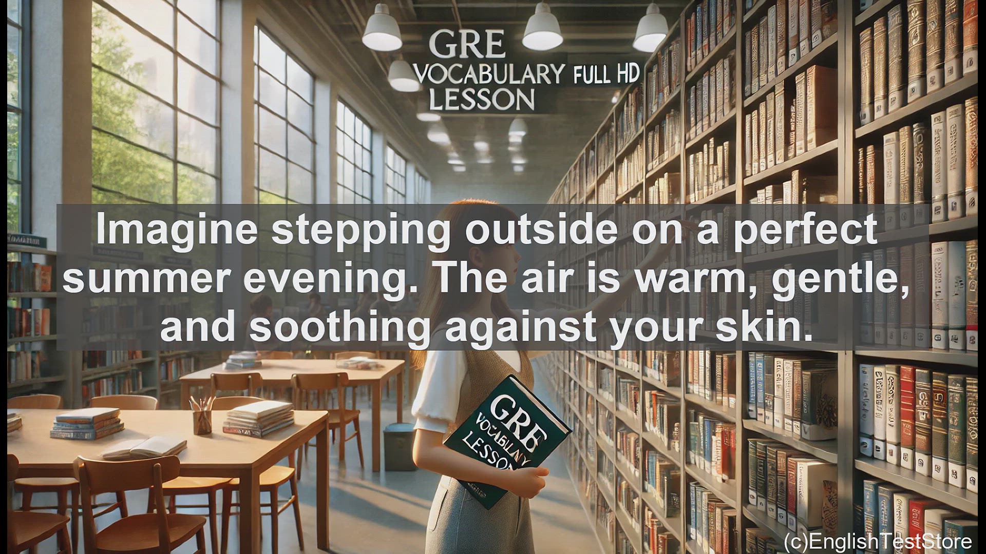 'Video thumbnail for GRE Vocabulary Lesson: Exploring the Comforting Adjective - Balmy'