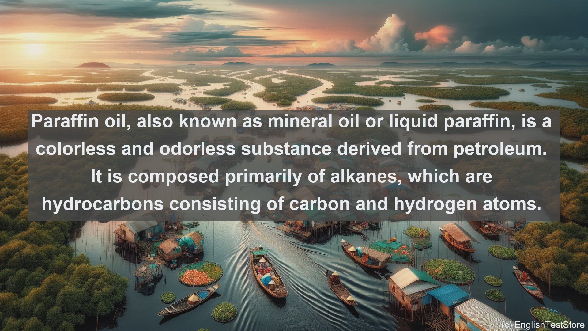'Video thumbnail for Paraffin oil in science  definition and examples'
