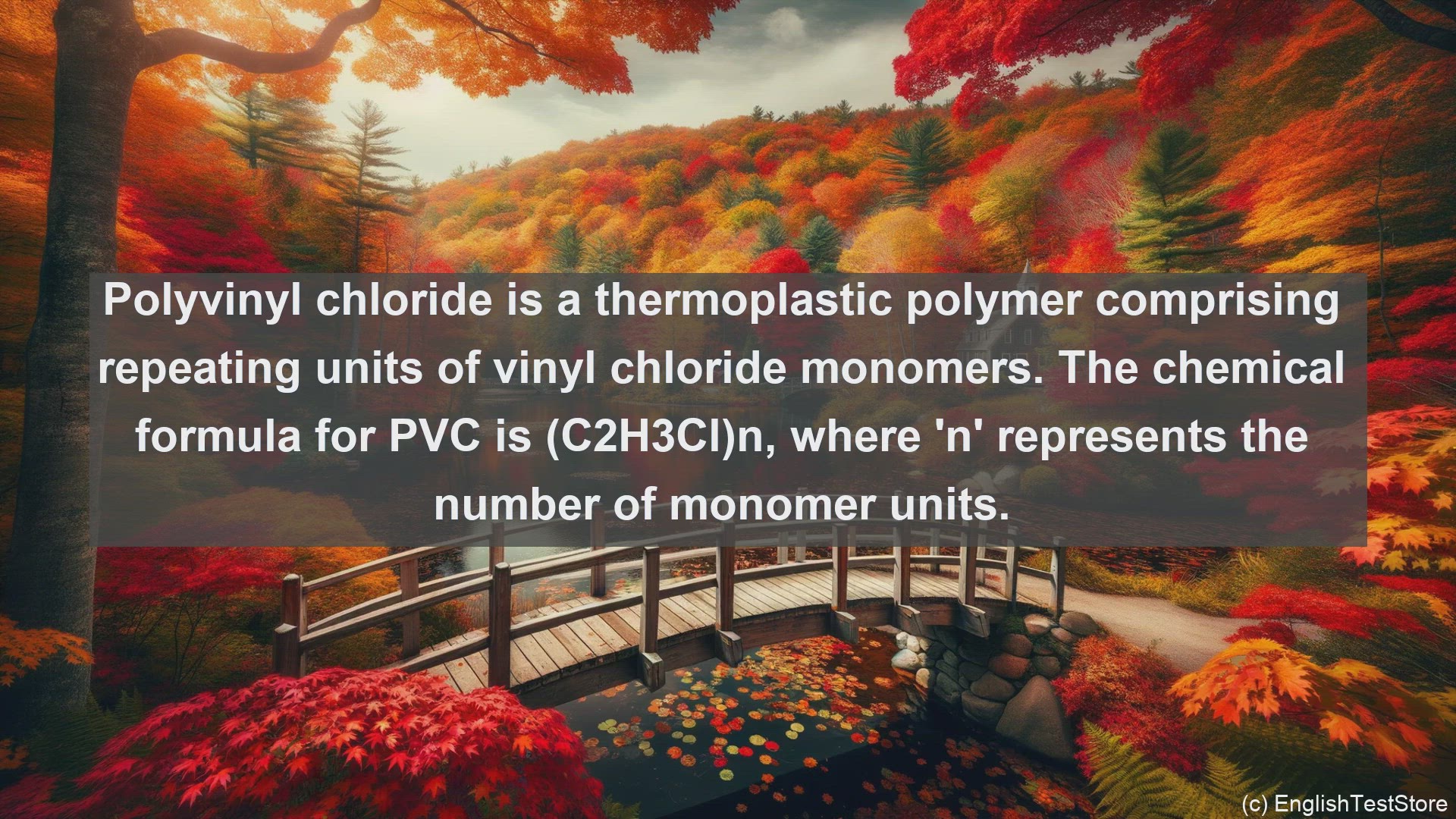 'Video thumbnail for Polyvinyl chloride in science  definition and examples'