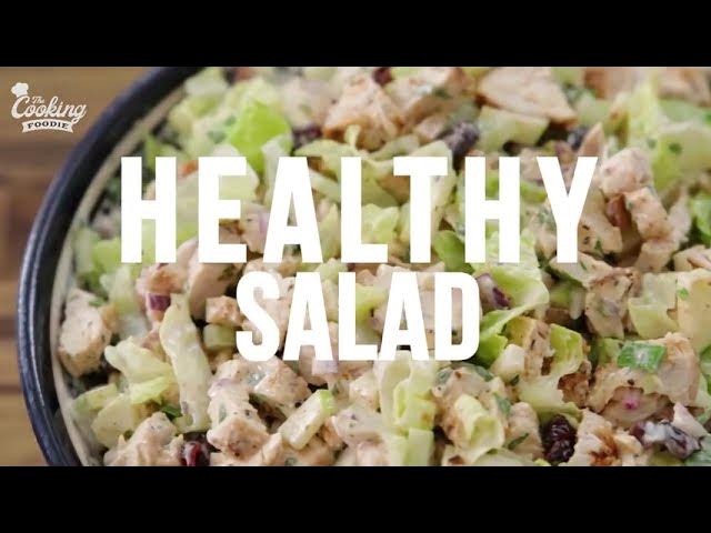 'Video thumbnail for Easy Chicken Salad Recipe'