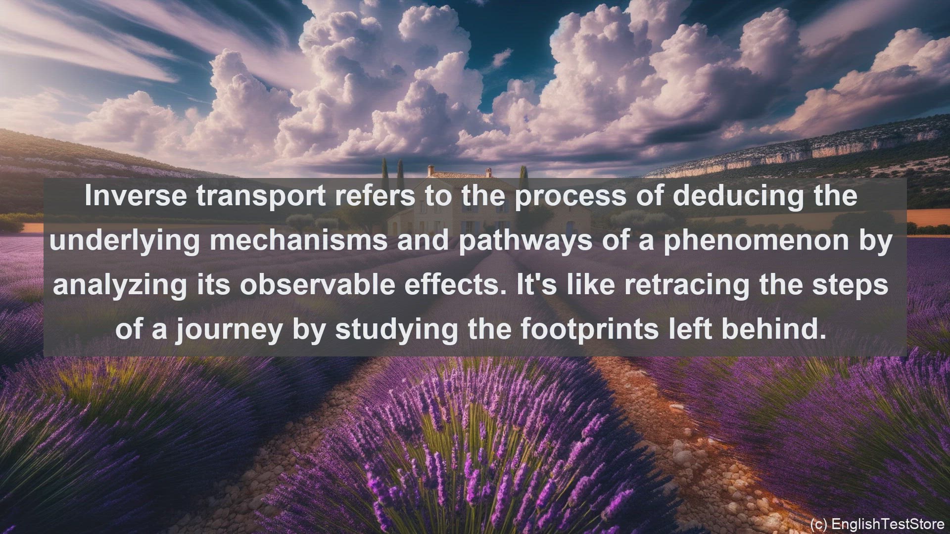 'Video thumbnail for Inverse transport in science  definition and examples'