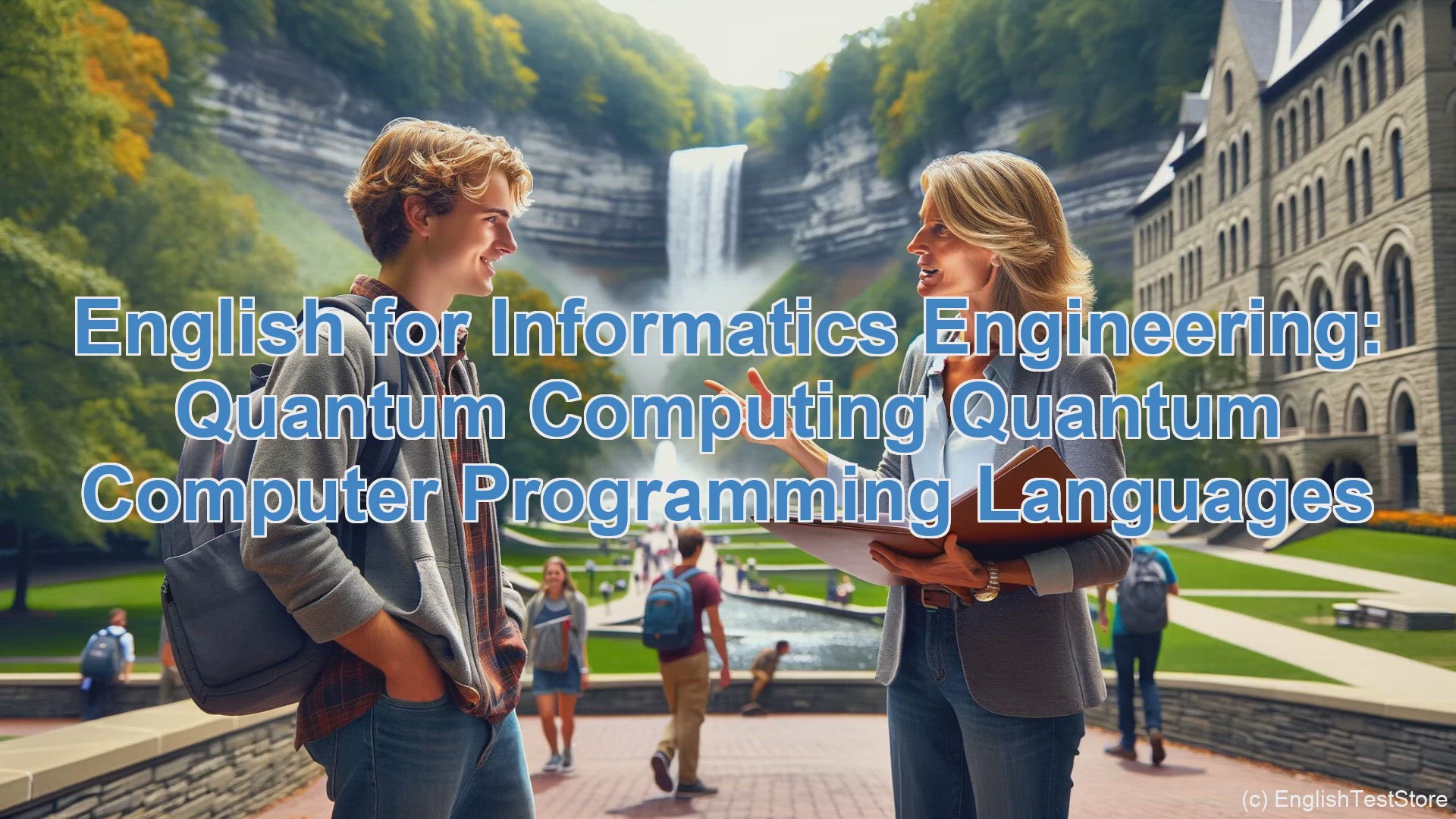 'Video thumbnail for English Conversation for Informatics Engineering: Quantum Computing Quantum Computer Programming Languages'