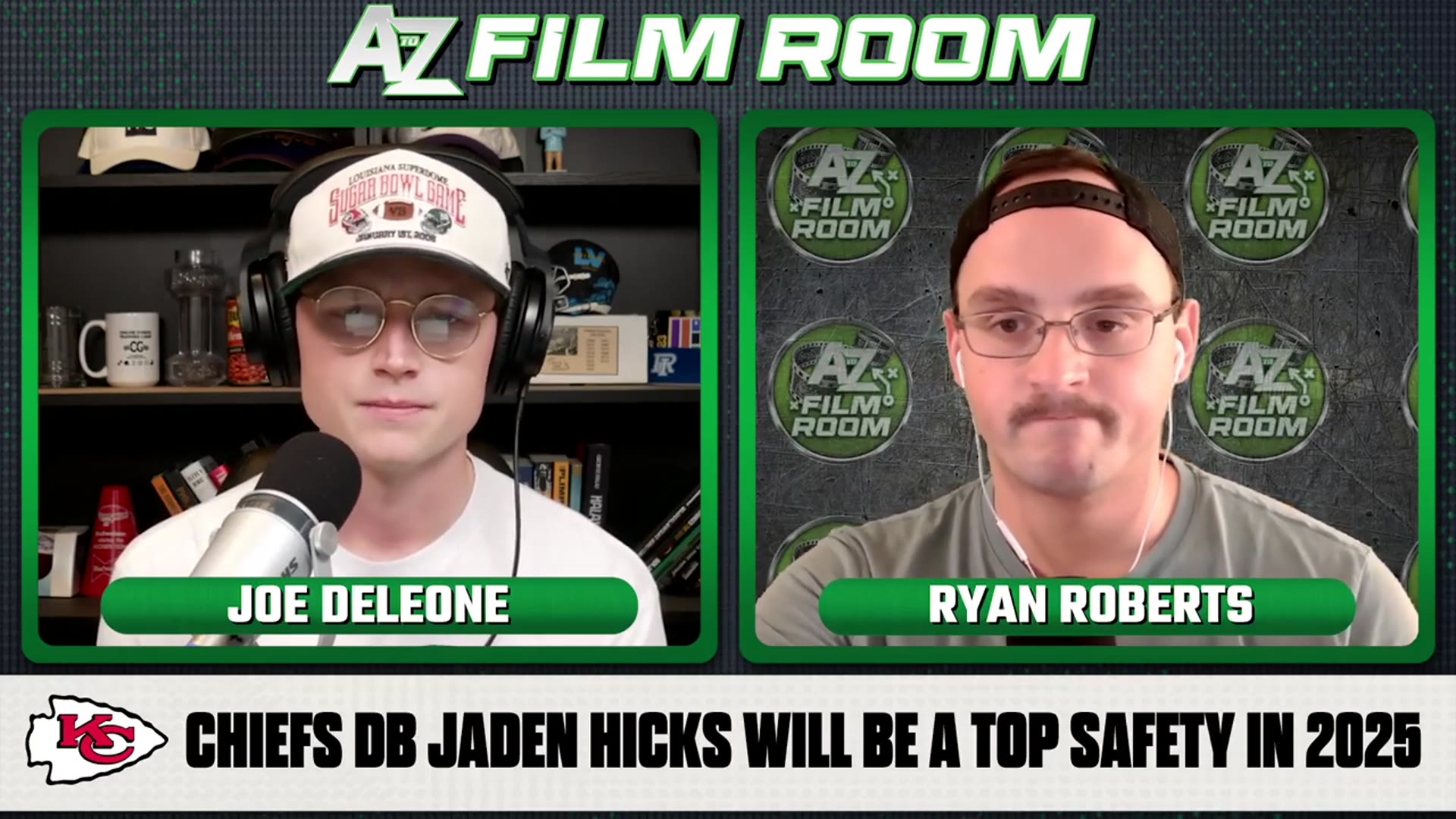 'Video thumbnail for a to z sports film room: jaden hicks film breakdown - chiefs' breakout safety star?'
