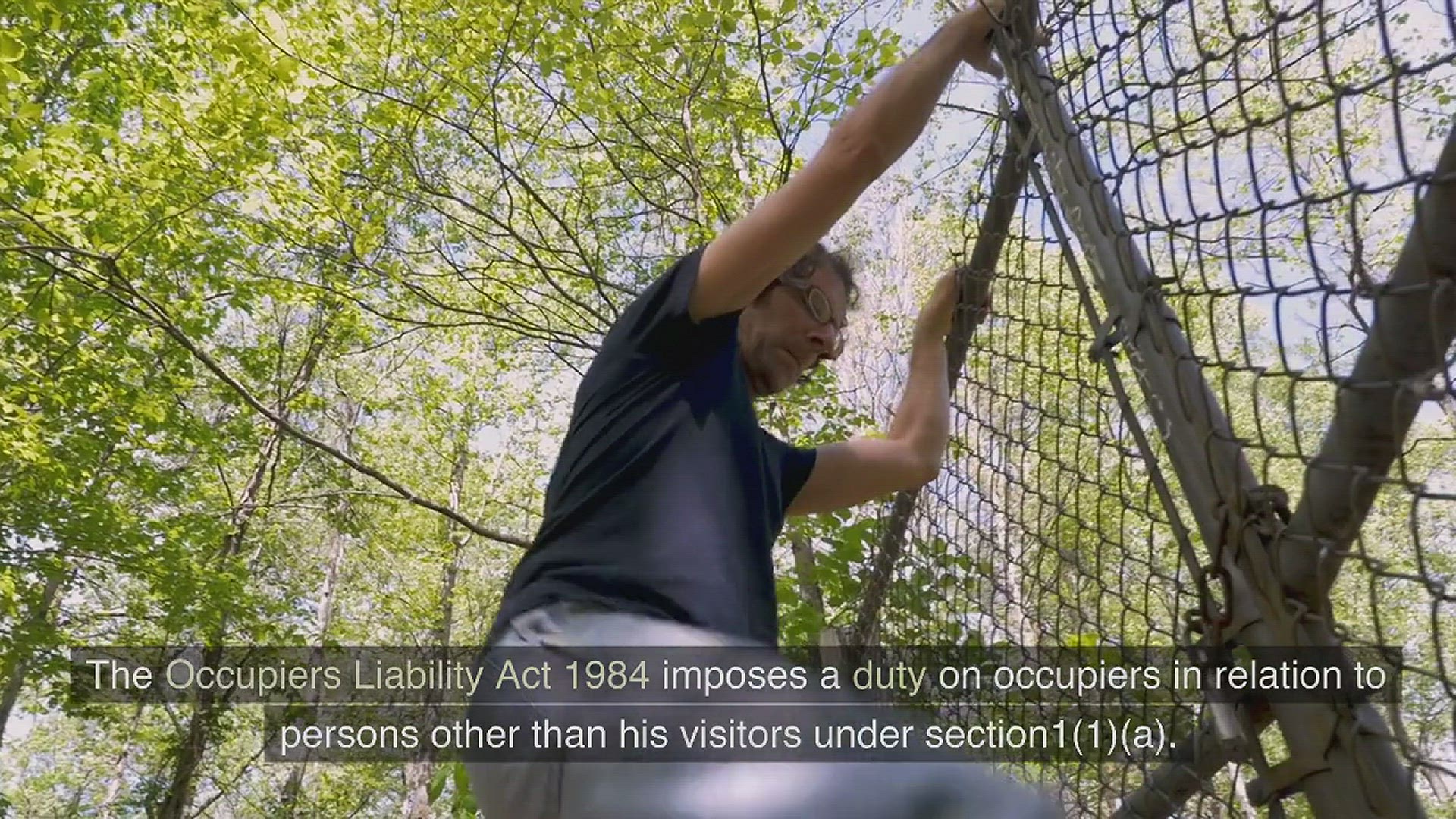 Video thumbnail for Occupiers Liability Act 1984 www.e-lawresources.co.uk