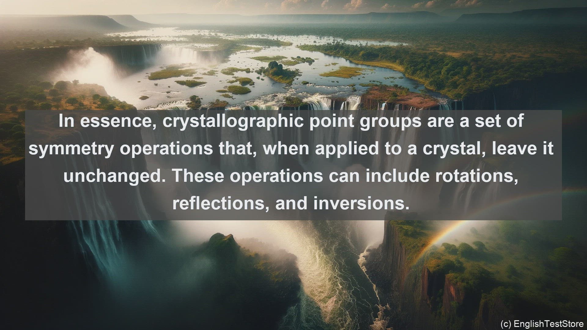 'Video thumbnail for Crystallographic point groups in science  definition and examples'