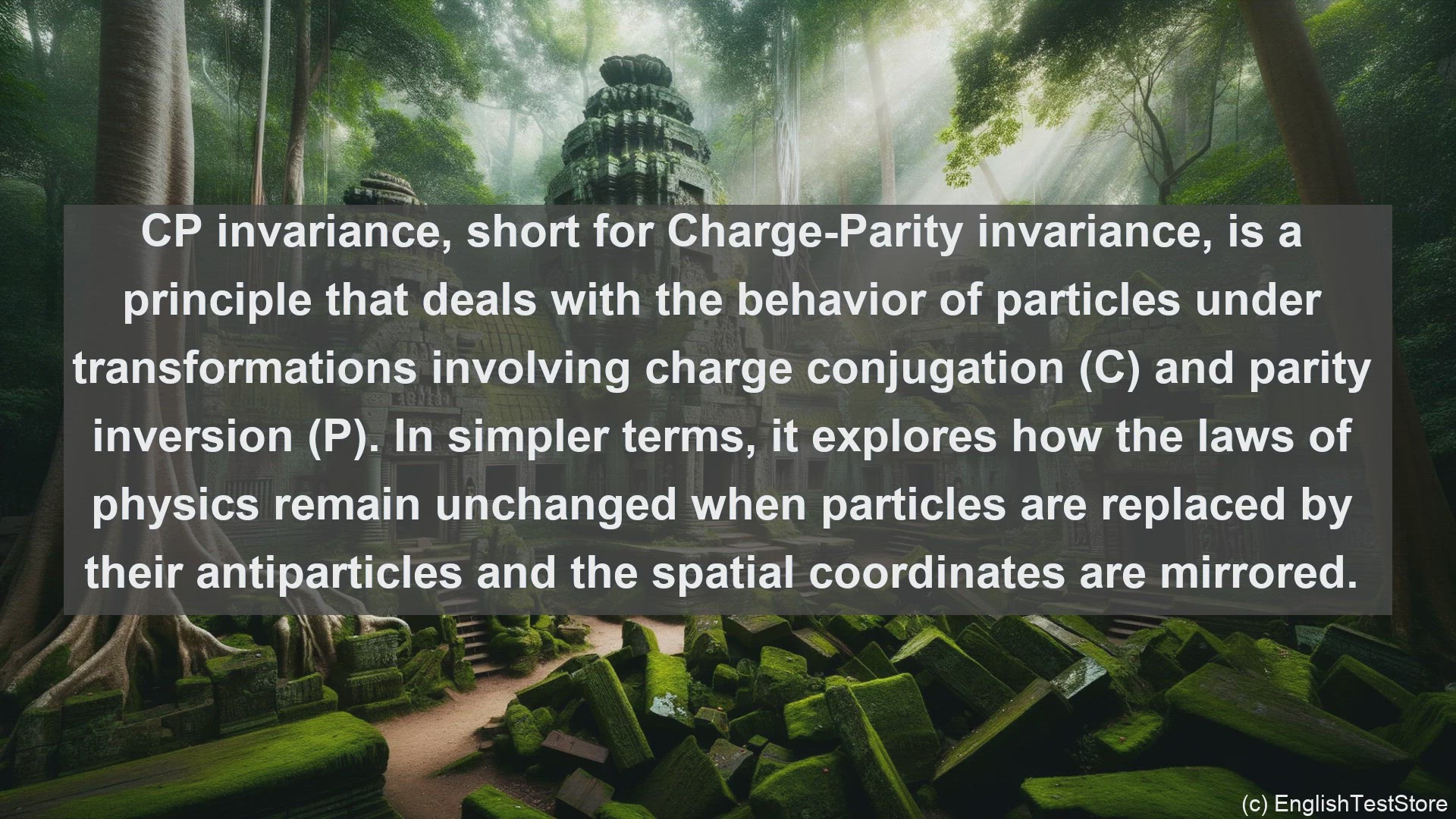 'Video thumbnail for Cp invariance in science  definition and examples'