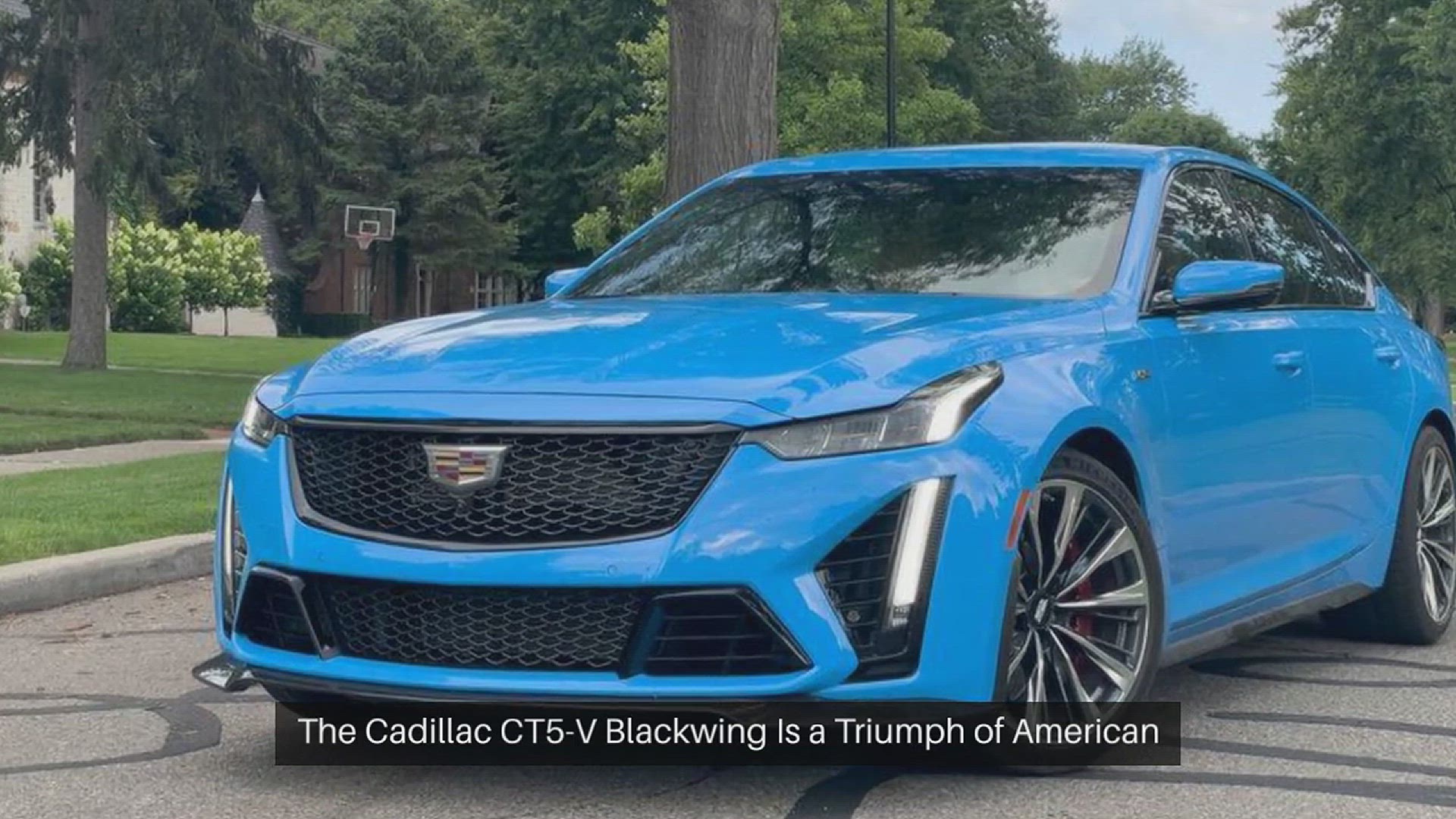 'Video thumbnail for The Cadillac CT5-V Blackwing Is a Triumph of American Engineering'