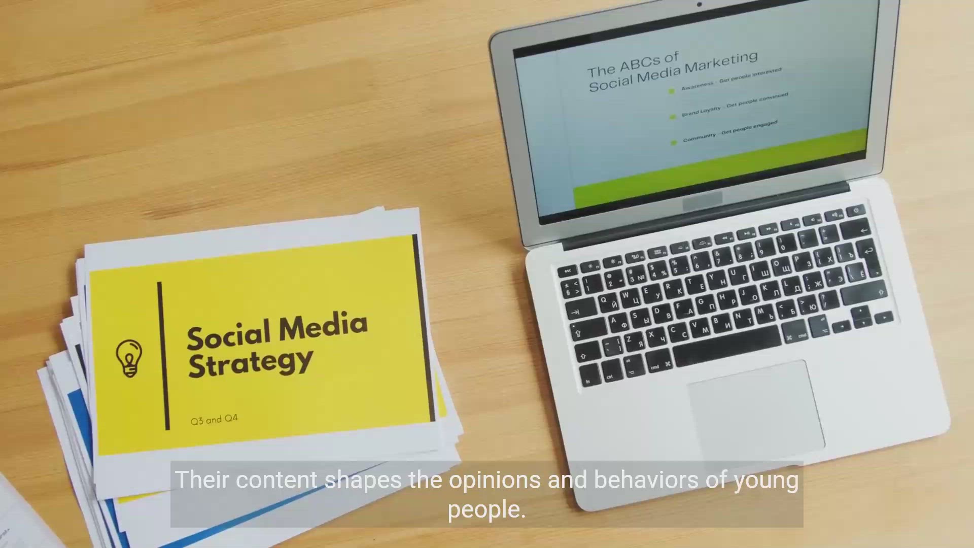 'Video thumbnail for The Influence of Social Media Influencers on Youth'