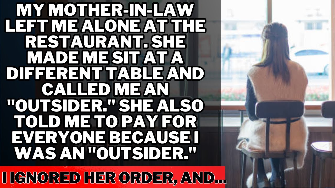 Video thumbnail for When My Mother-in-law Insulted Me as an Outsider, I Decided to Embrace It...