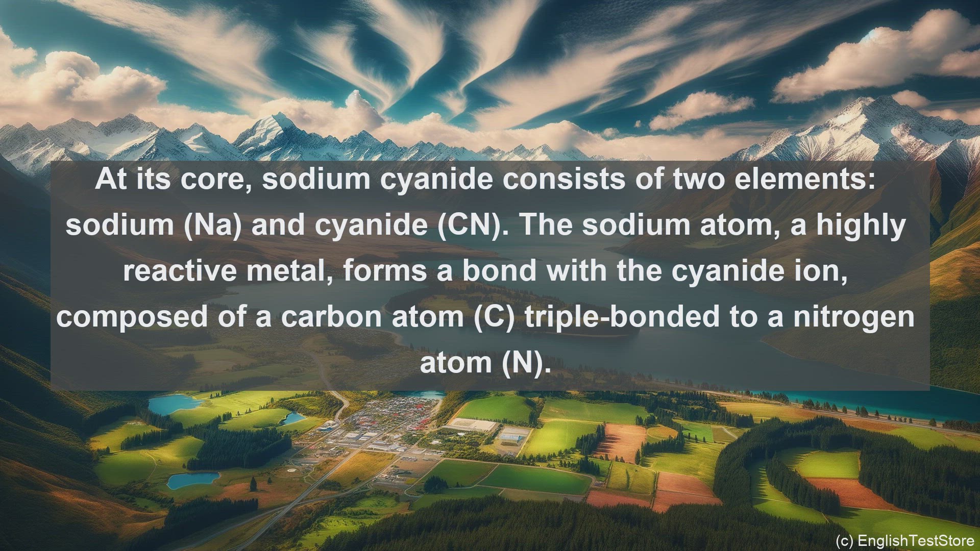'Video thumbnail for Sodium cyanide in science  definition and examples'