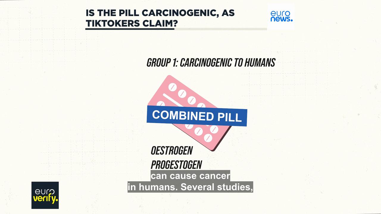 'Video thumbnail for Fact-checking viral claims that WHO just listed the contraceptive pill as a carcinogen'