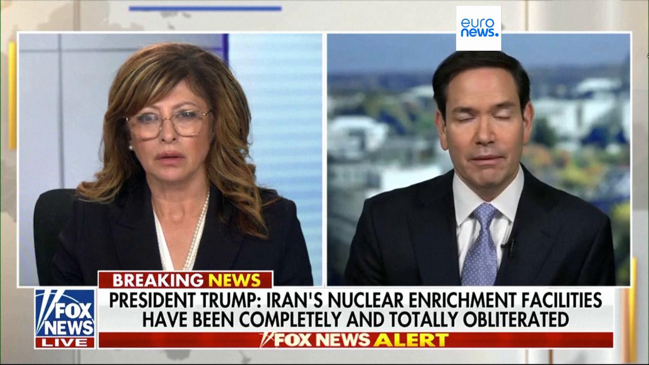 'Video thumbnail for Trump hints at regime change in Iran after surprise attack on nuclear sites'