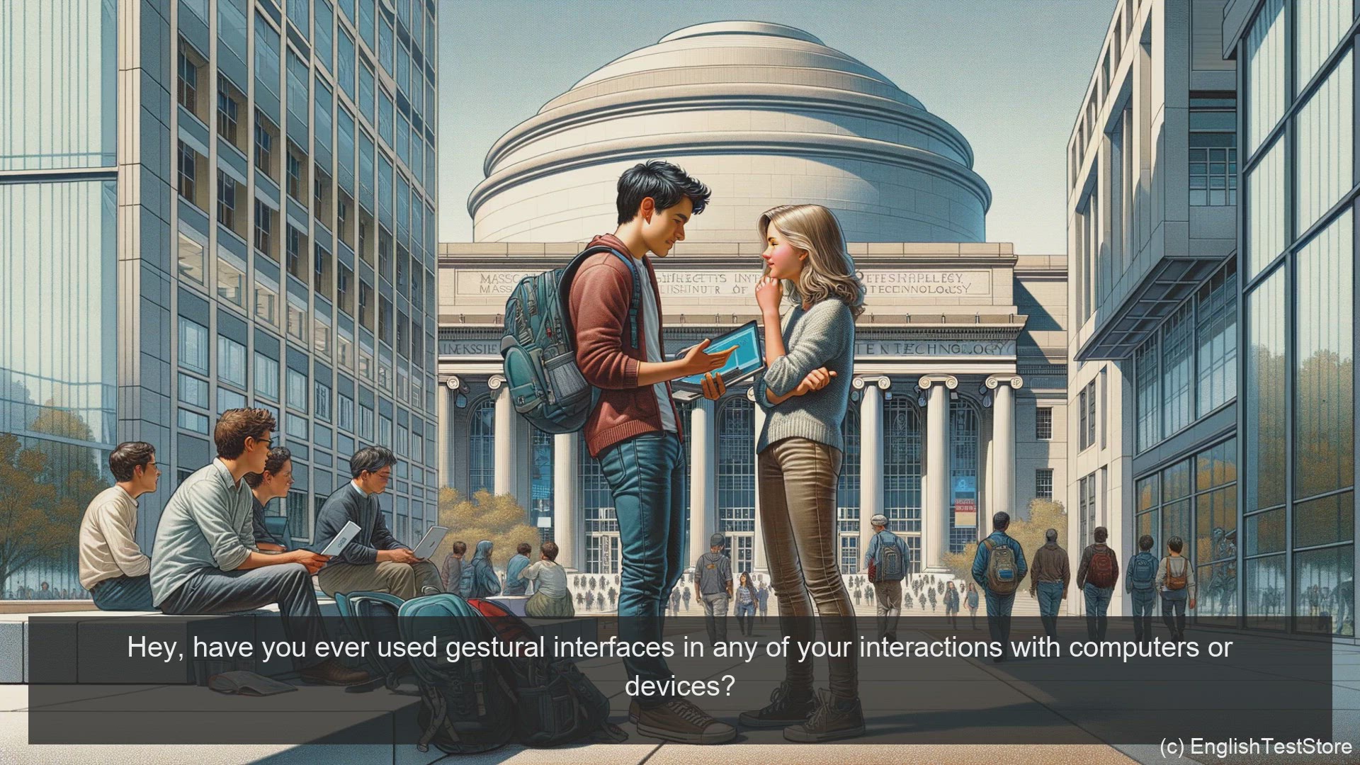 'Video thumbnail for English Conversation for Informatics Engineering: Human-Computer Interaction Gestural Interfaces'