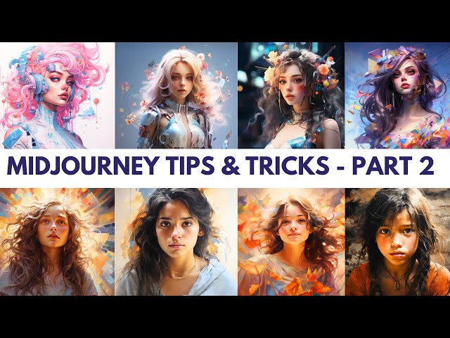 Video thumbnail for Unlocking Creativity: 32 Midjourney Tips & Tricks for Pro-Level Results! | Part 2