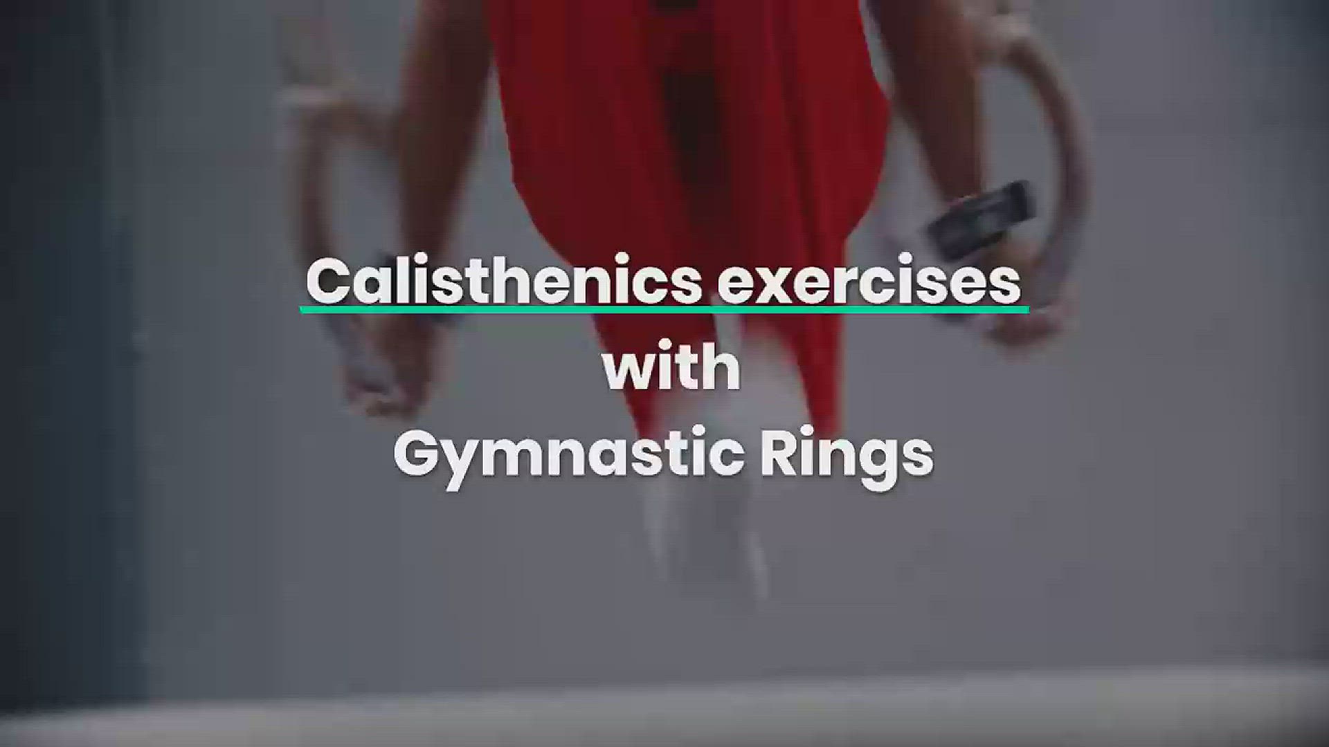 'Video thumbnail for Calisthenics exercises with gymnastic rings'