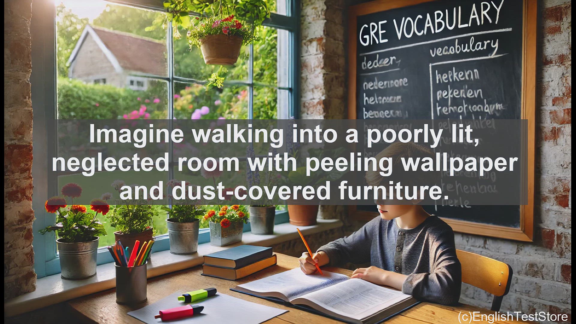 'Video thumbnail for GRE Vocabulary Lesson: Exploring the Meaning and Usage of the Word 'Dingy''