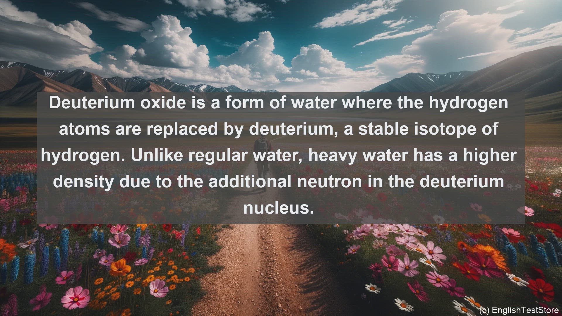 'Video thumbnail for Deuterium oxide in science  definition and examples'