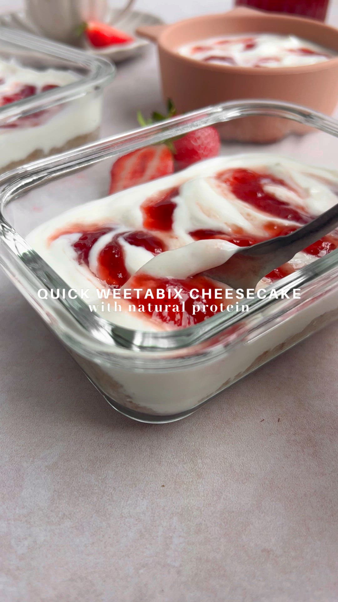 'Video thumbnail for Weetabix Cheesecake (with Jam)'