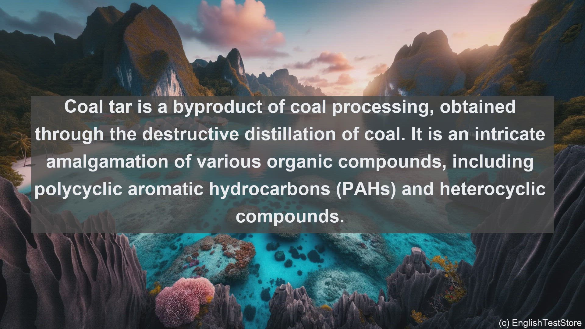 'Video thumbnail for Coal tar in science  definition and examples'