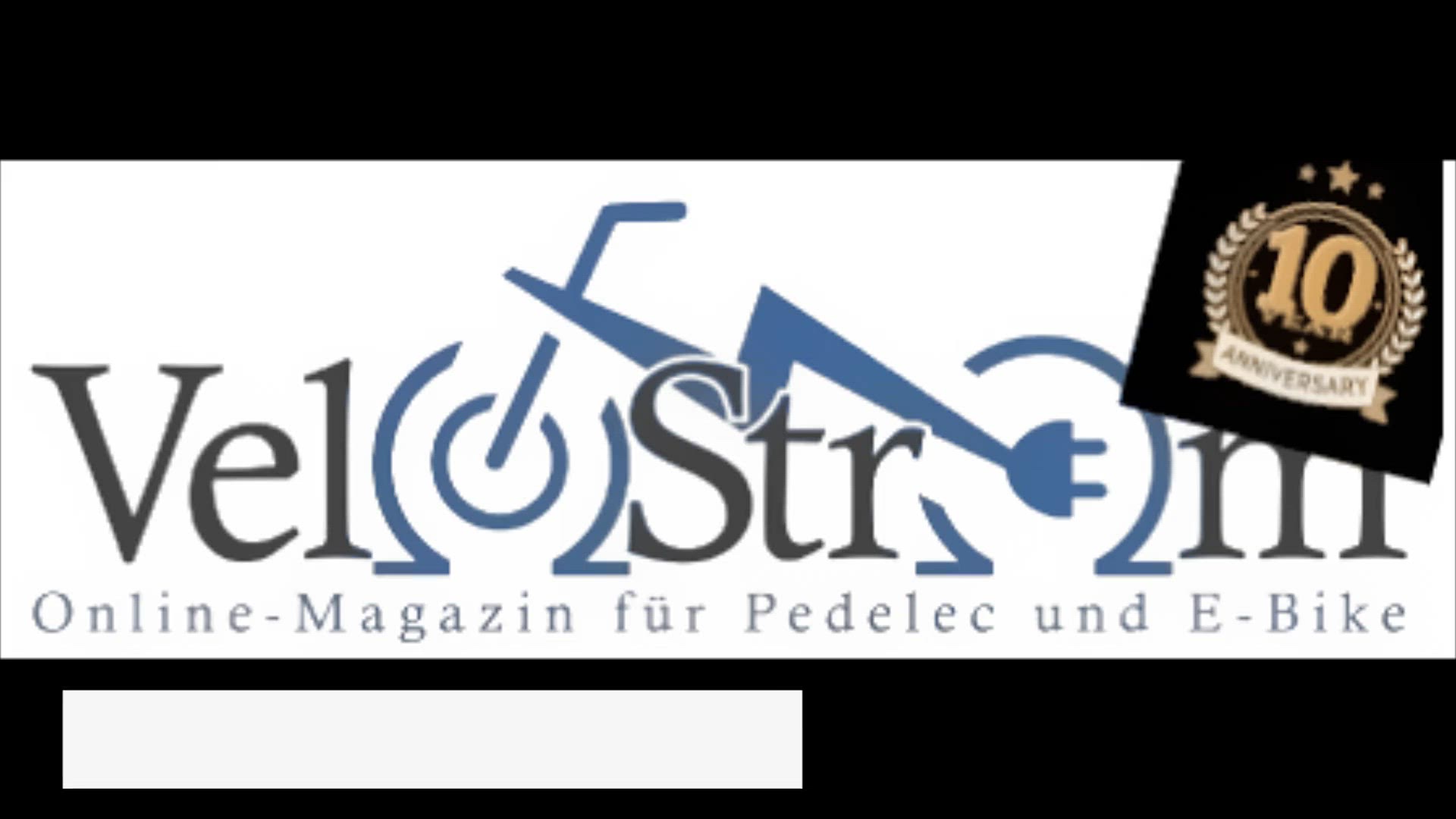 Video thumbnail for 10 Jahre VeloStrom: 3.350 News & Trends zum E-Bike seit 2014