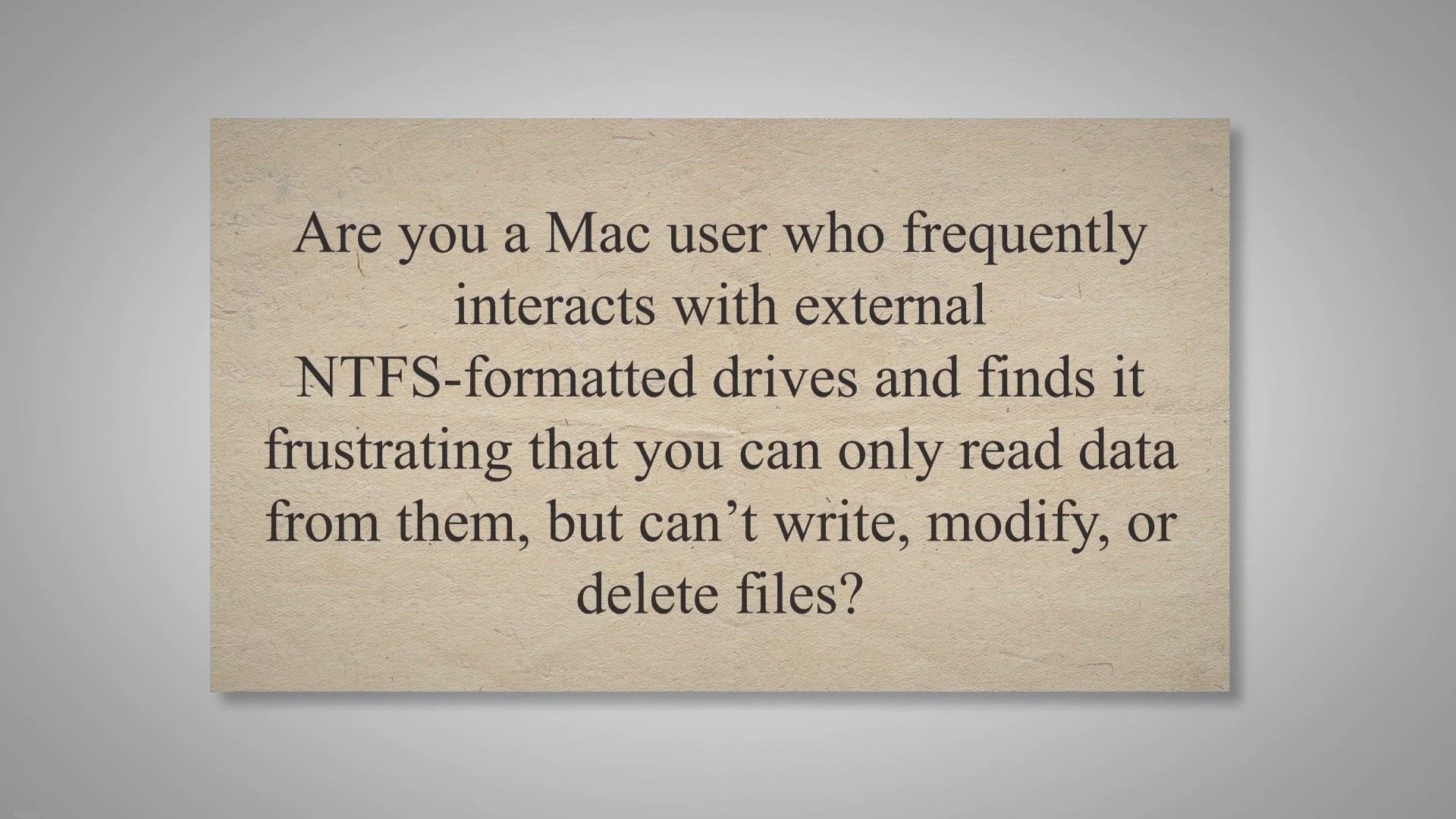 'Video thumbnail for Free Giveaway: Get DoYourData NTFS for Mac 2.0 – Unlock Full Read-Write Access on macOS!'