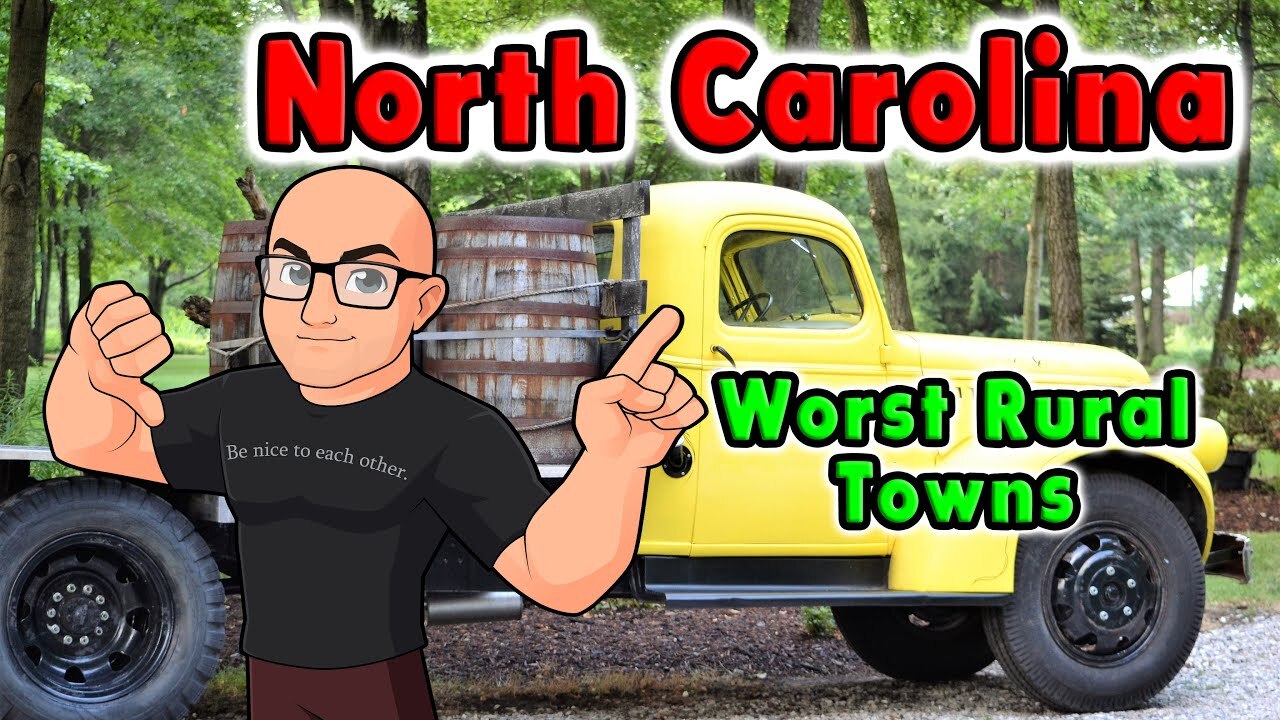 'Video thumbnail for North Carolina's Worst Rural Towns'