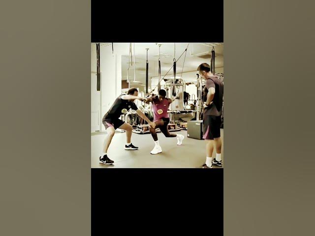 Video thumbnail for Rashford at Barca gym