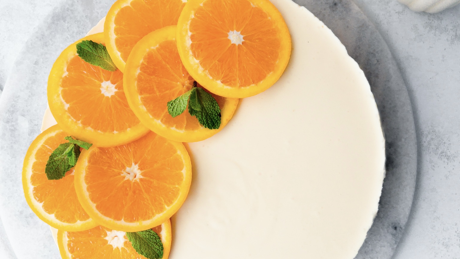 'Video thumbnail for No-Bake Orange Cheesecake'