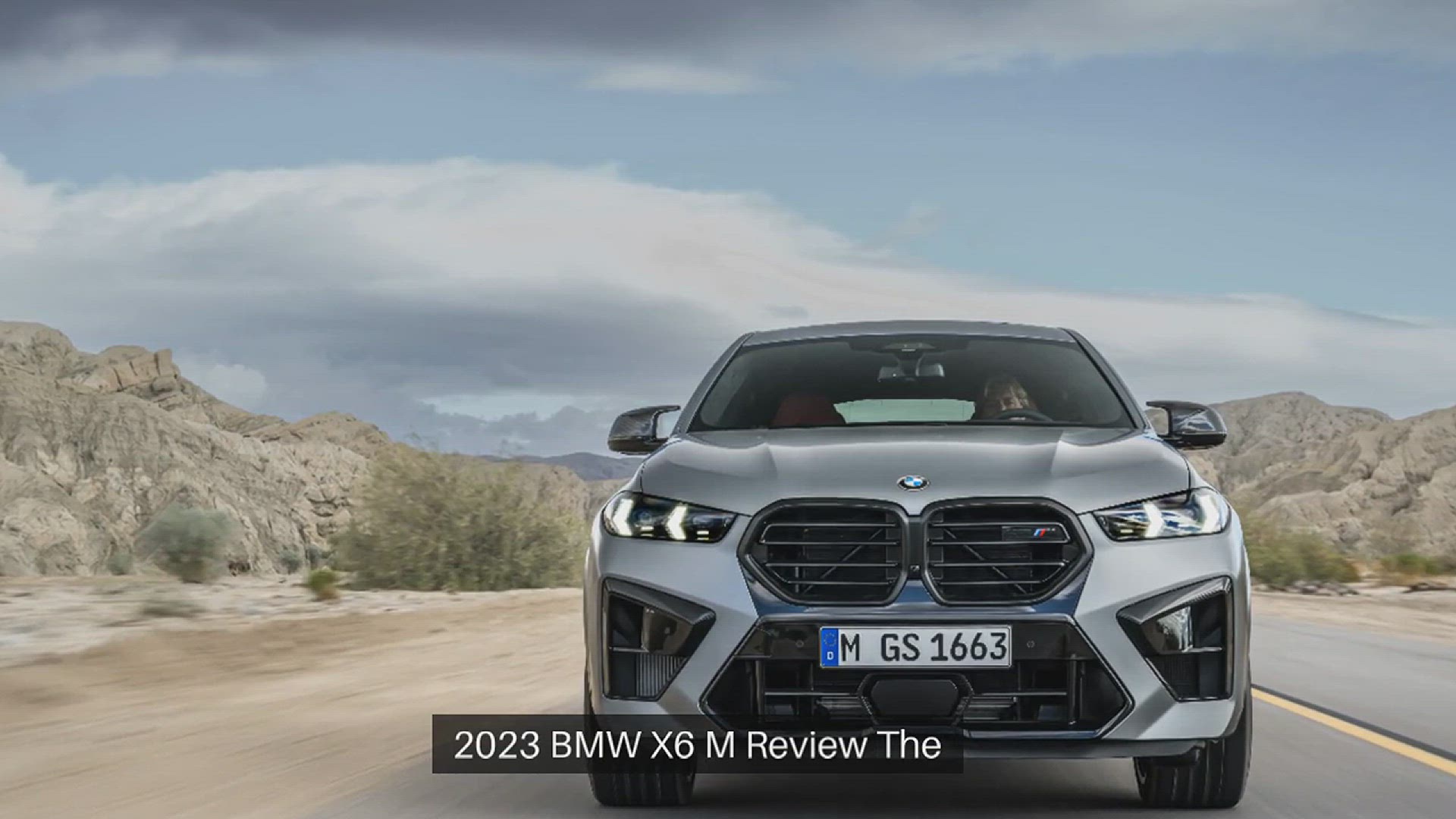 'Video thumbnail for 2023 BMW X6 M Review'