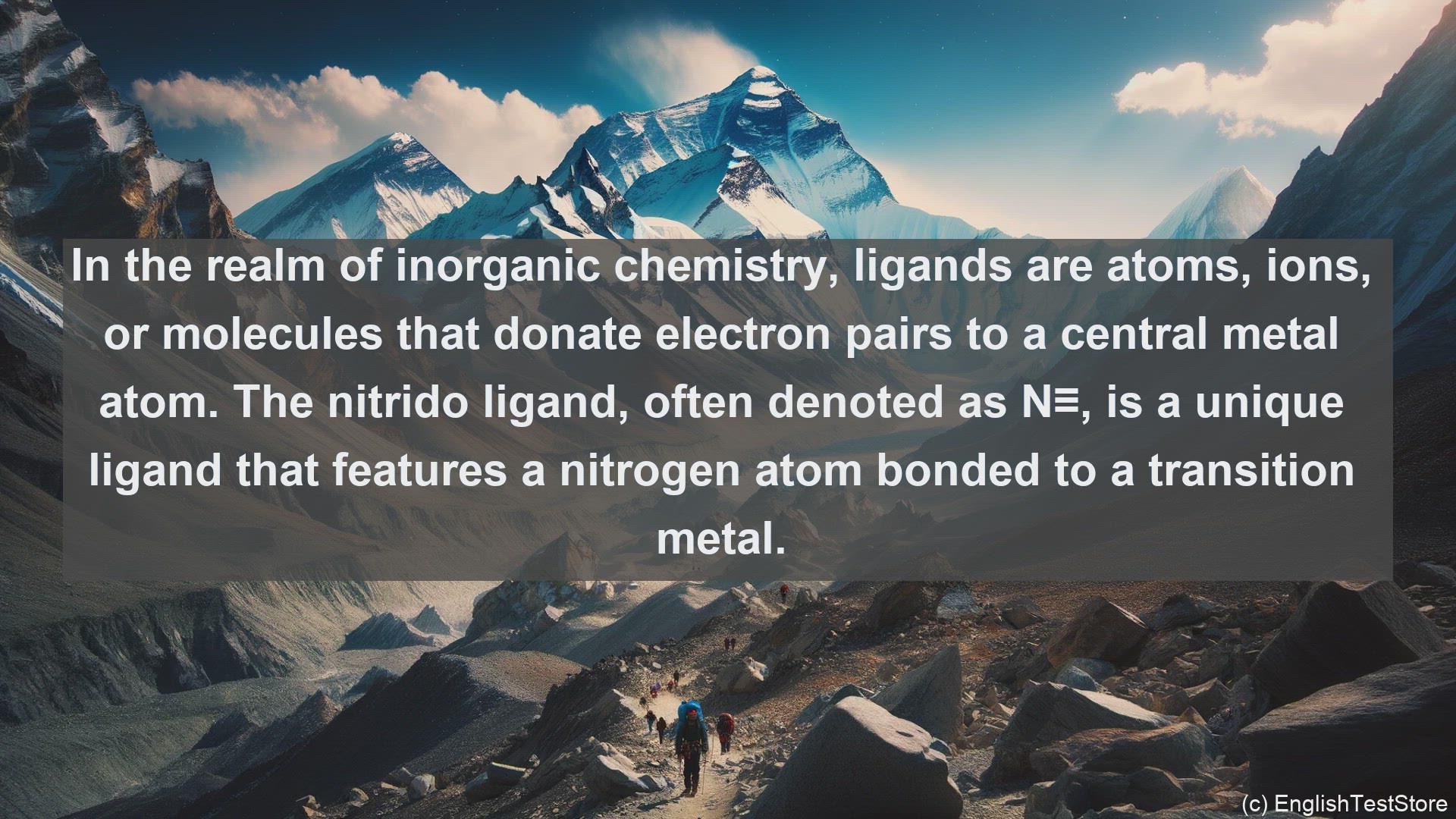 'Video thumbnail for Nitrido ligand in science  definition and examples'