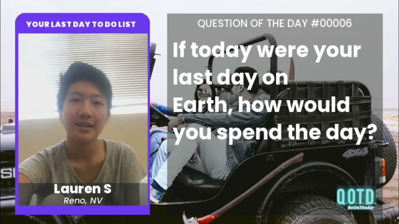 Video thumbnail for Lauren is hanging with loved ones on her last day, a classic last day for a reason!