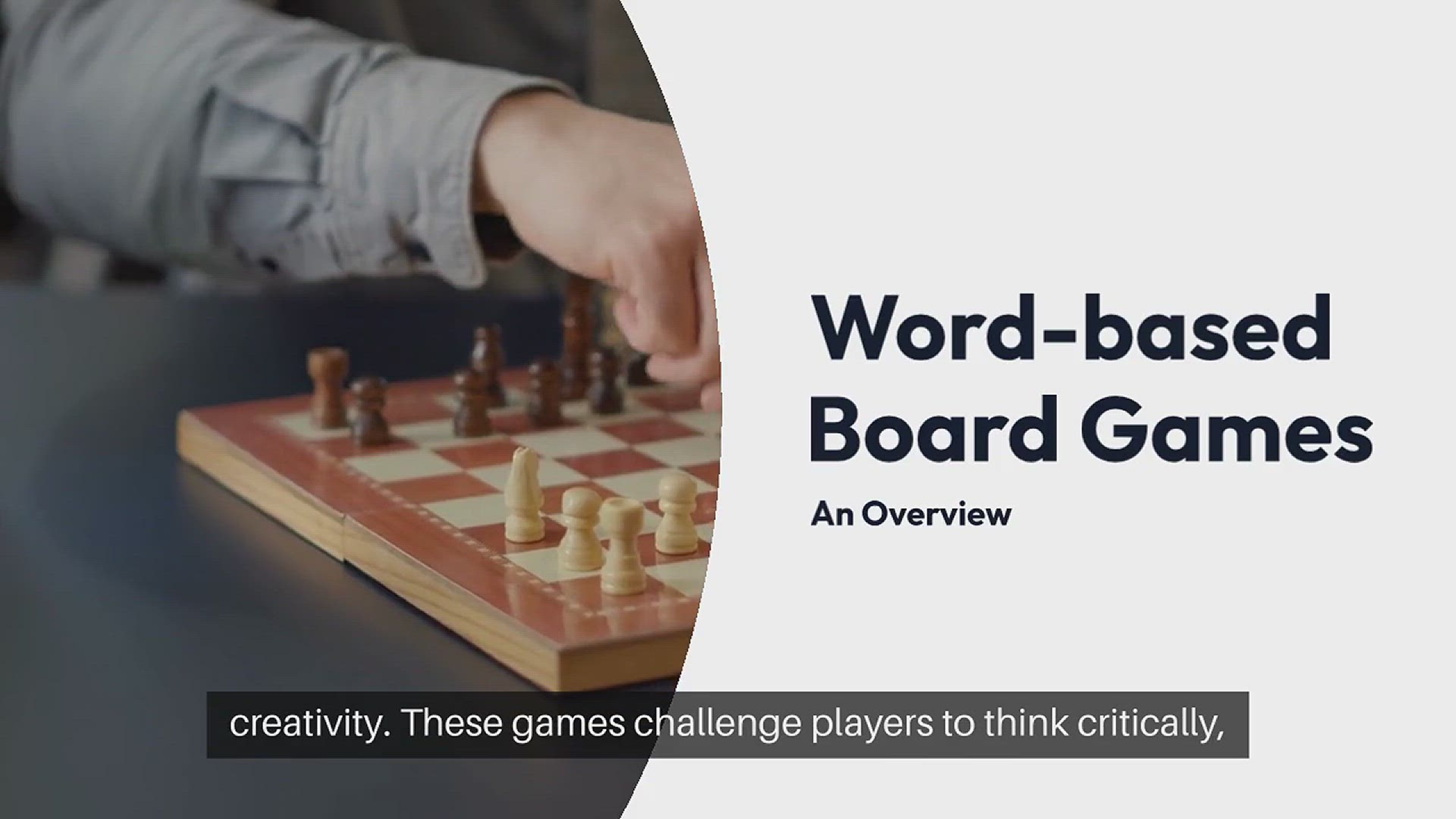 Video thumbnail for Word-Based Board Games