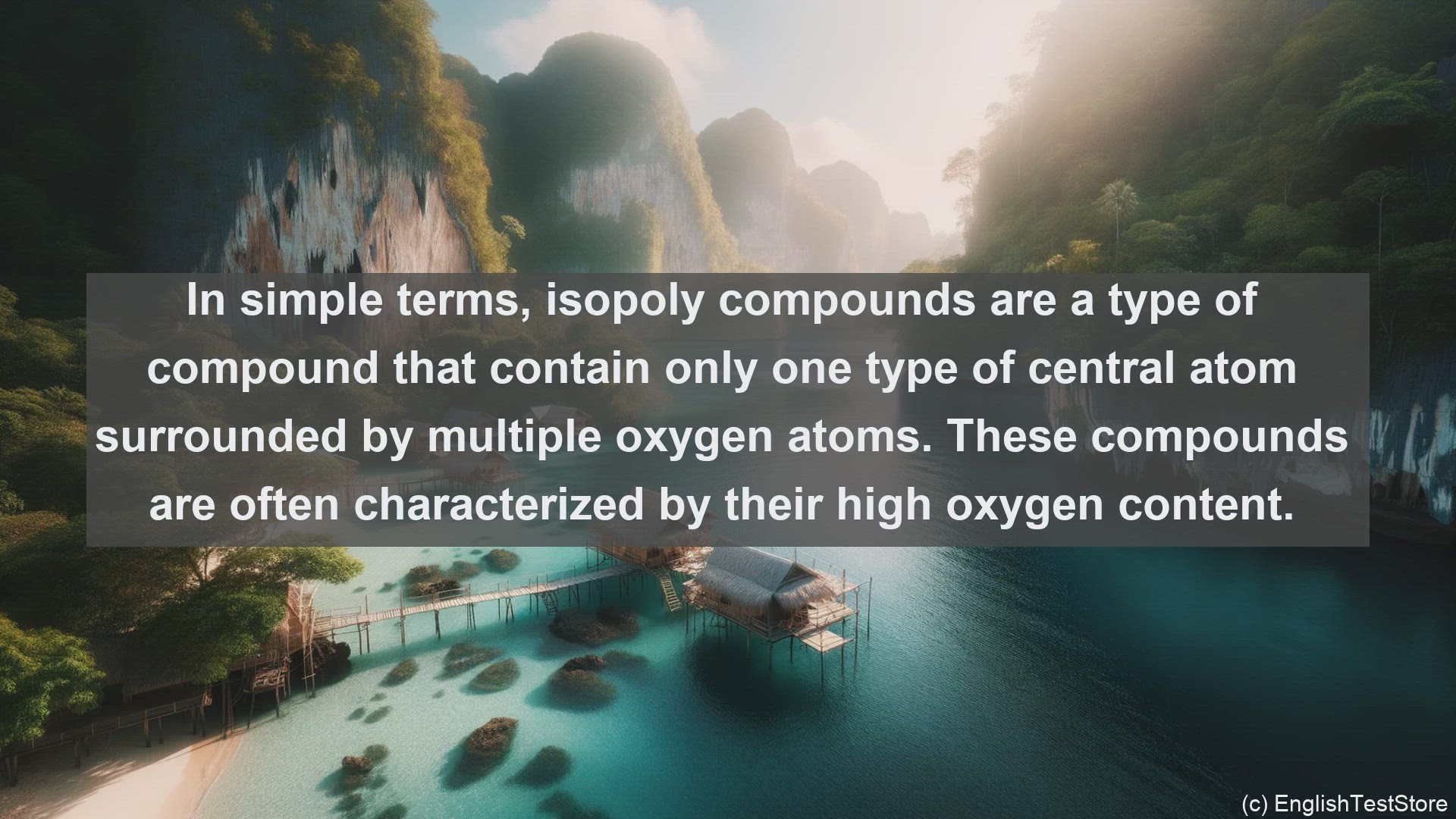 'Video thumbnail for Isopoly compound in science  definition and examples'