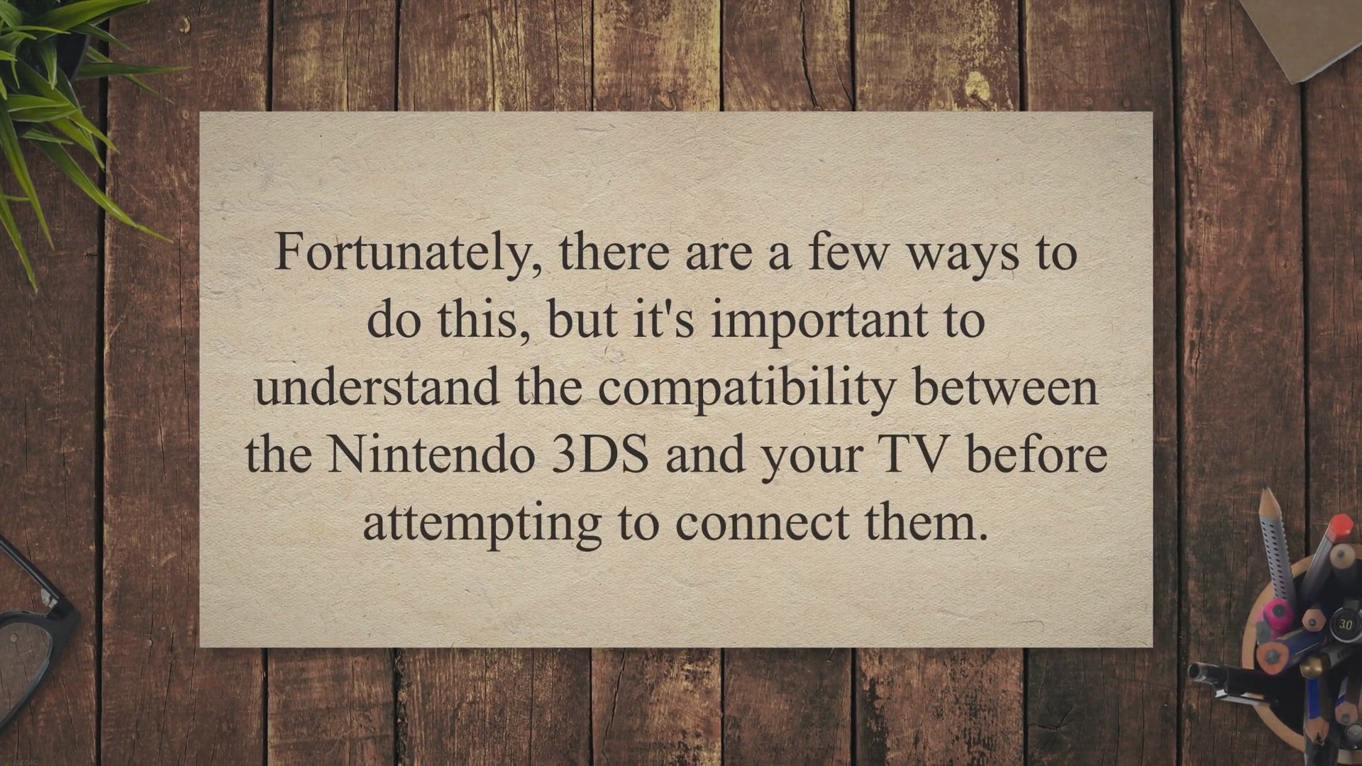 Video thumbnail for Unlocking the Big Screen: A Guide to Displaying Your Nintendo 3DS on TV