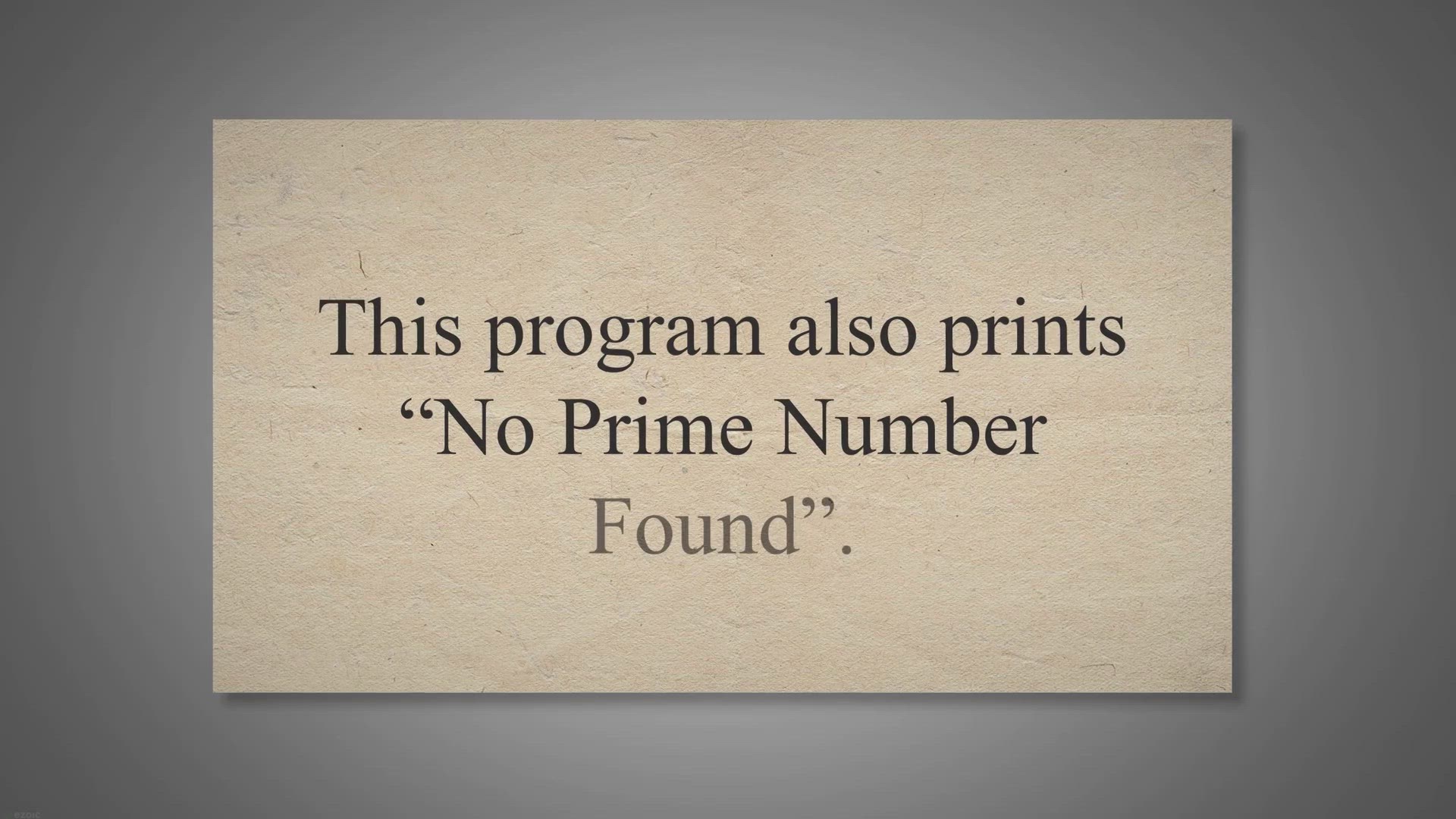 'Video thumbnail for Java Program To Find The Largest Prime Number Among N Numbers'