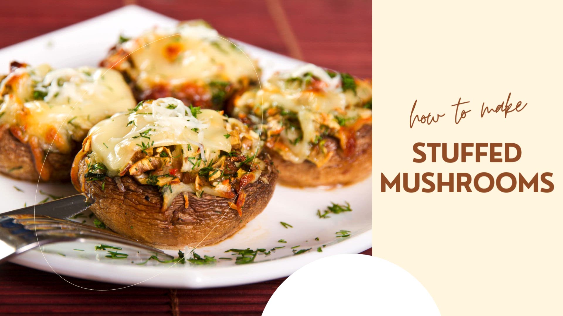 'Video thumbnail for Stuffed Mushroom'