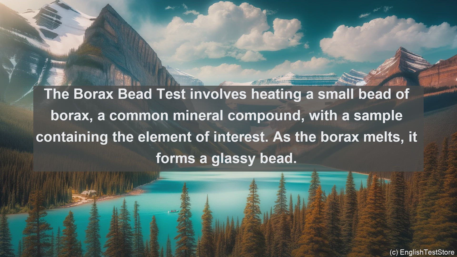 'Video thumbnail for Borax bead test in science  definition and examples'
