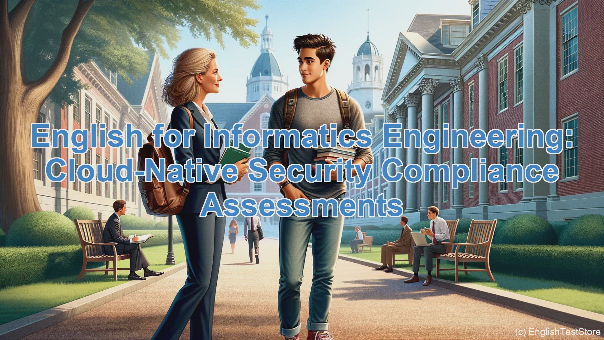 'Video thumbnail for English Conversation for Informatics Engineering: Cloud-Native Security Compliance Assessments'
