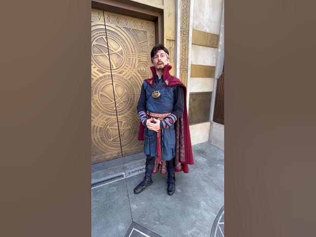 'Video thumbnail for Doctor Strange in Avenger's Campus ⚒️ #avengerscampus #disney #marvel #doctorstrange #shorts'