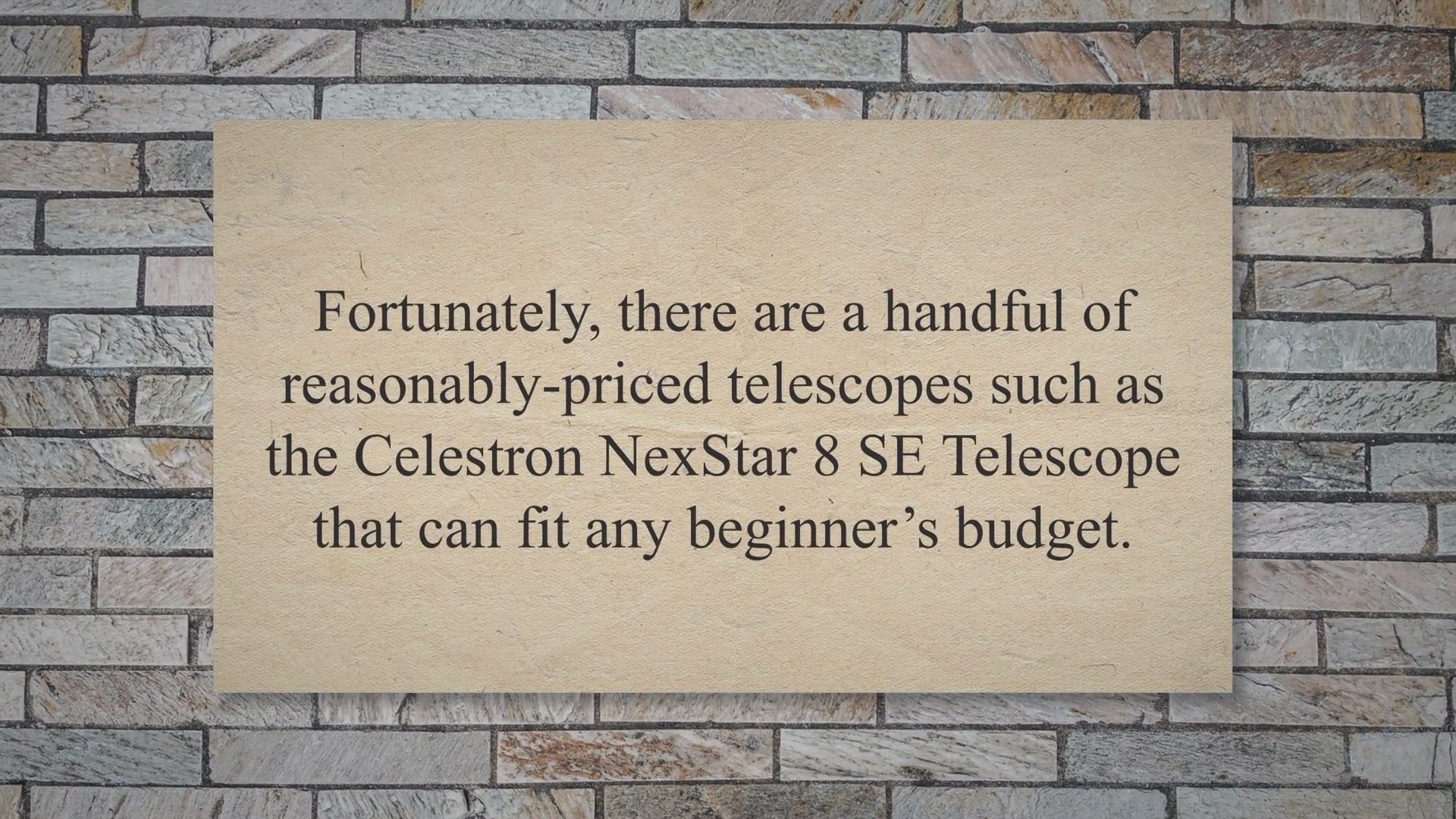 'Video thumbnail for Celestron NexStar 8 SE Telescope Review '