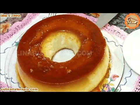 'Video thumbnail for Aprenda Como Fazer Pudim de Pão Especial sem Leite Condensado Ensinado por Especialista da Culinária'