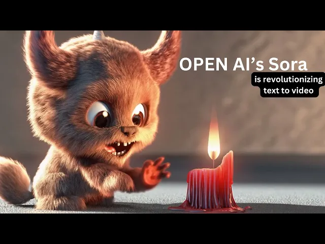 Video thumbnail for Unlocking Creativity with Sora: Exploring OpenAI's Revolutionary Text-to-Video Model