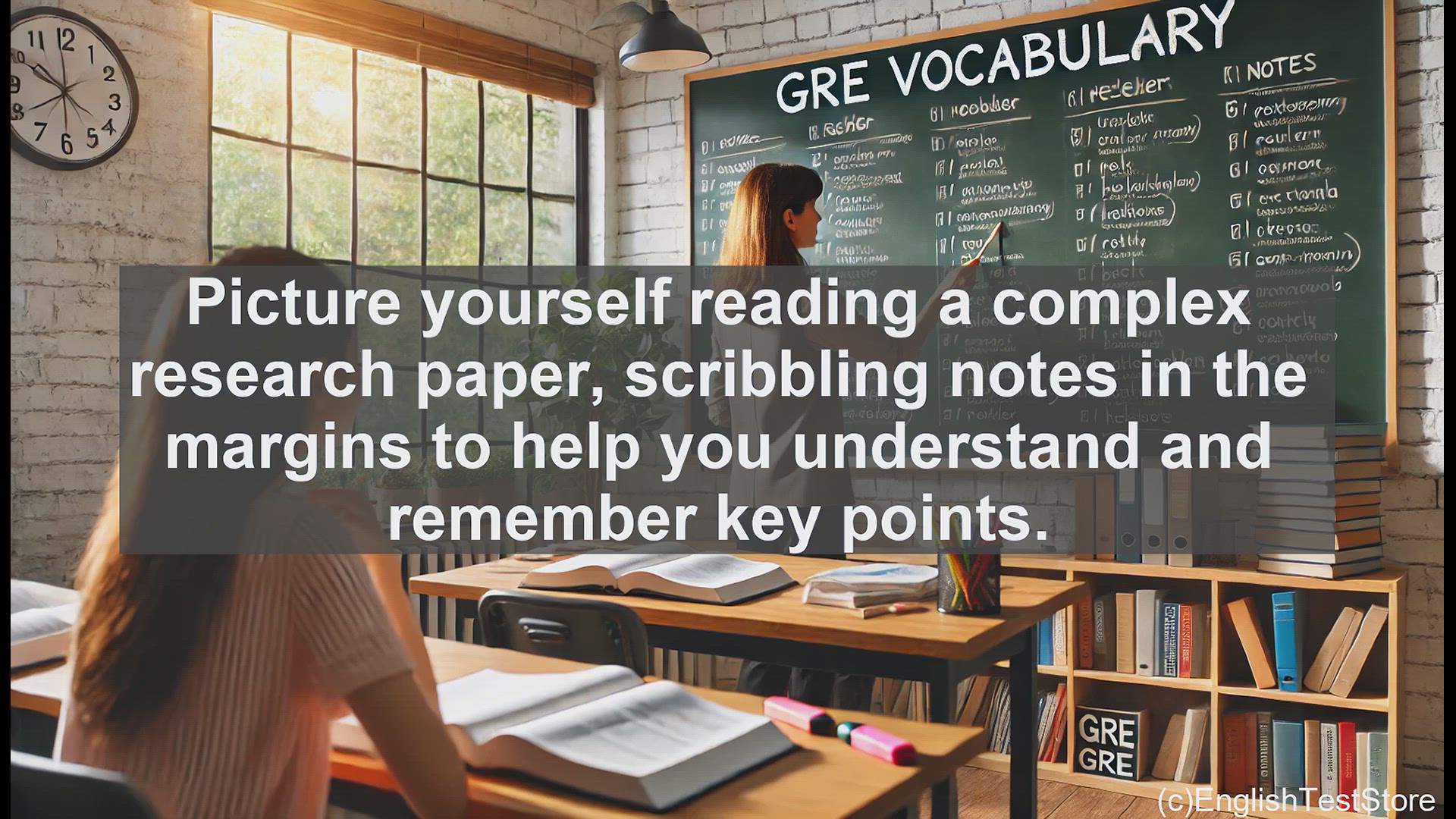 'Video thumbnail for GRE Vocabulary Lesson: The Art of Annotating - Enhancing Understanding Through Marginal Notes'